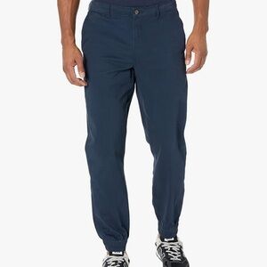 Men's Slim-Fit Chino Jogger Pant Navy Size Small brand new amazing essentials